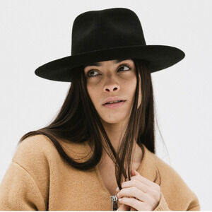 GIGI PIP Zephyr Rancher Hat Brown Black